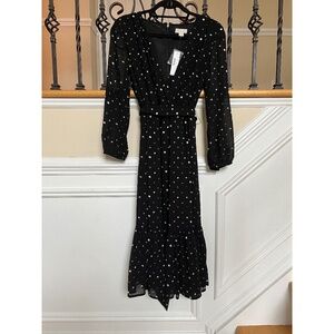 JCREW - Midi Dress with full sleeves - Size 4